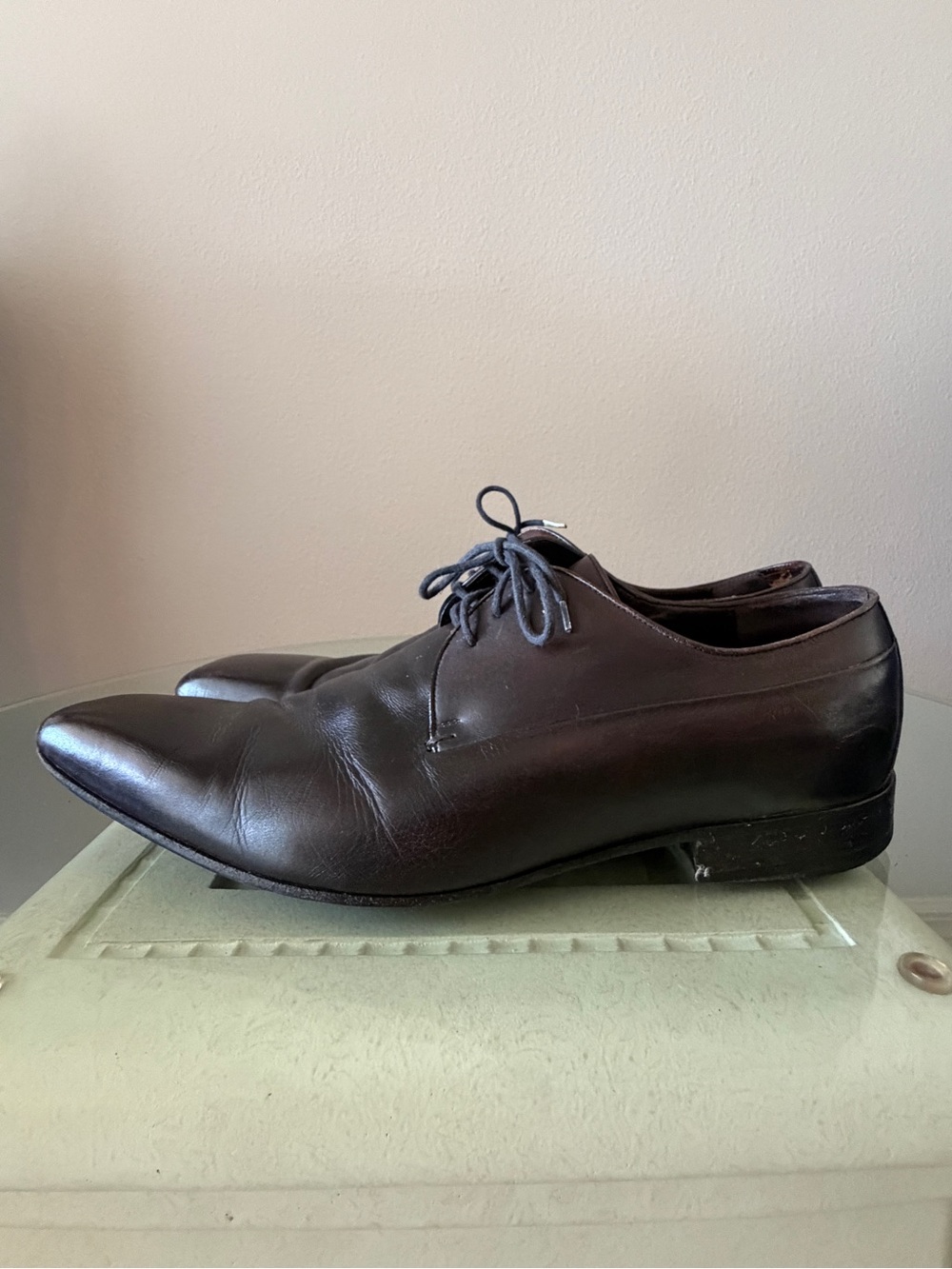 GUCCI Lifford Lace Up Oxfords Mens US13